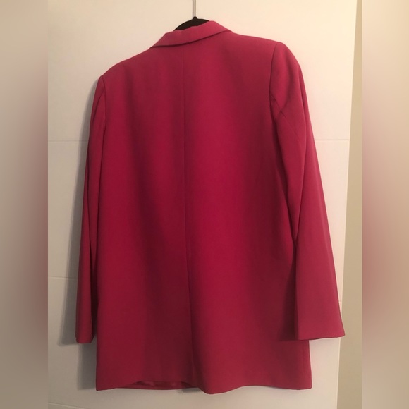 BarbieCore oversized Pink Blazer size Medium - Picture 2 of 3